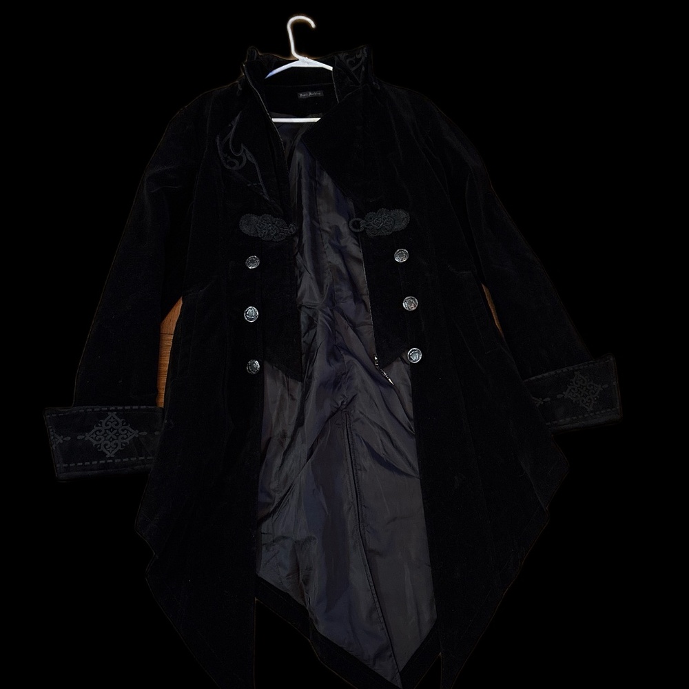 Gothic Velvet Tailcoat